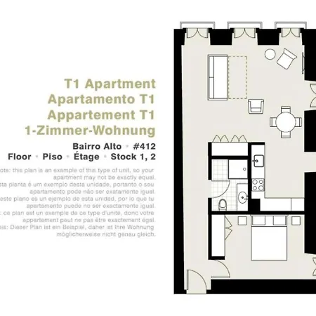 Апартаменты Lsa Bairro Alto By Numa
